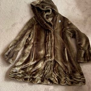 Jones New York Faux Fur Coat